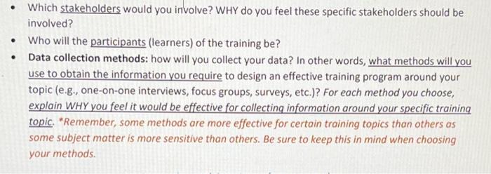 tasked you with designing a learning and development program focused on developing