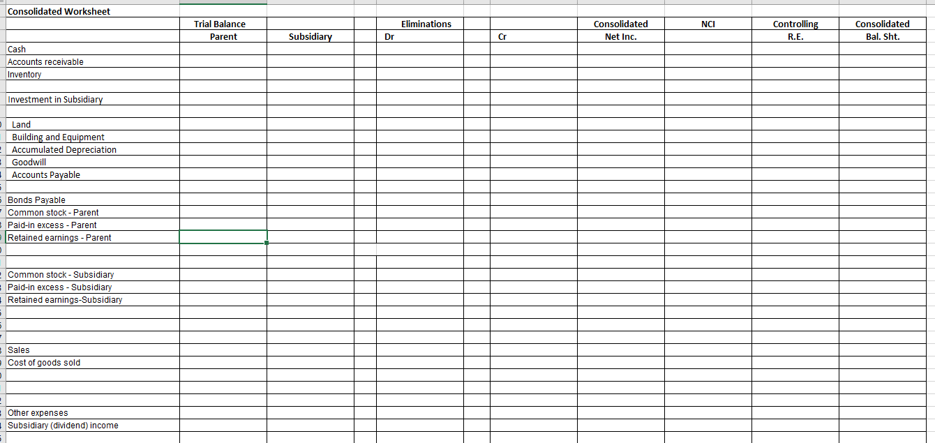 Company acquired a 90% interest in Sundown Company on January 1, 2011.