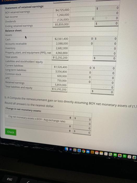 Canada. The subsidiary has adopted the Canadian Dollar (CAD) as its functional