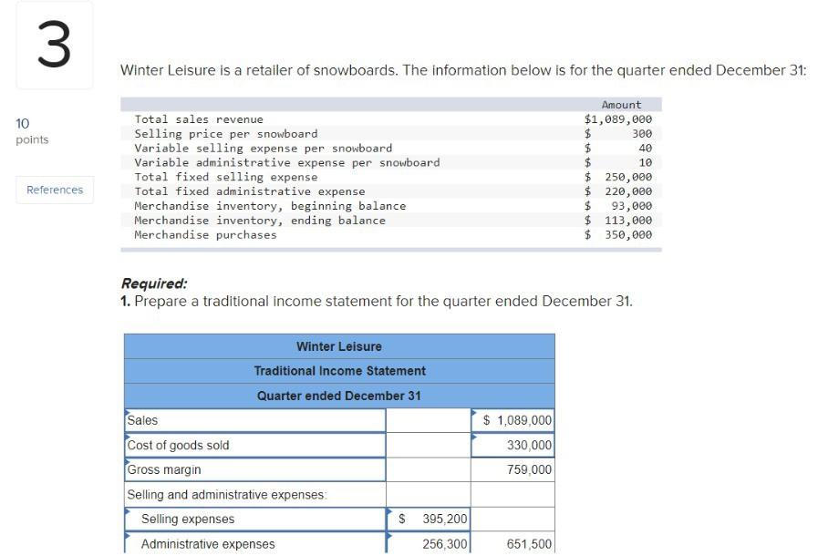 find operating income, the one i found , the system is