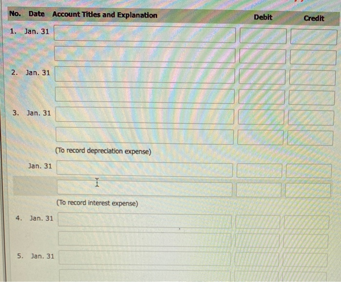 1, 2020. During the first month of operations, the following transactions occurred.