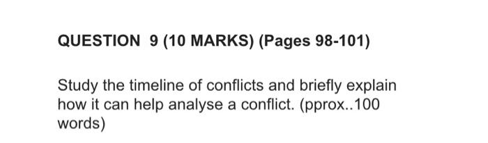 think these are the best styles of conflict situation. Number your answers.