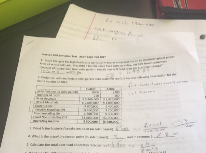  Solve 4 explain your answer and show all calculations st Practice