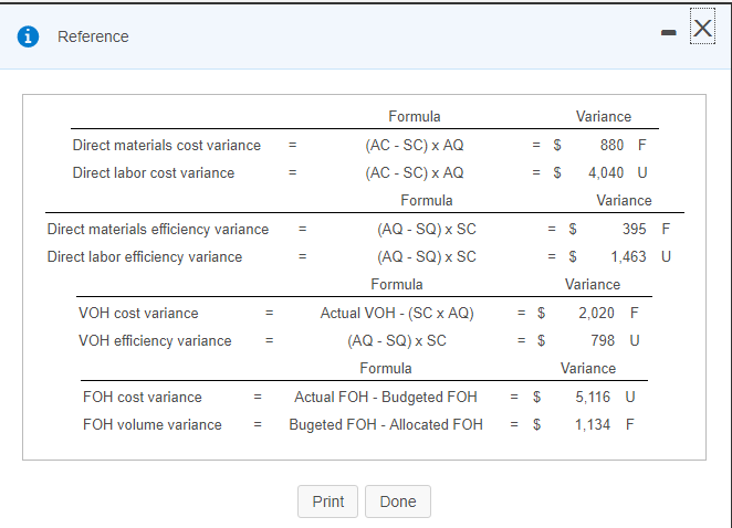  please help! Reference Formula (AC - SC) x AQ (AC -