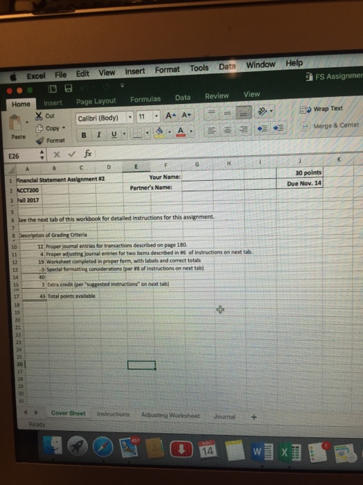  Excel File Edit View Insert Format Tools Data Window Help FS