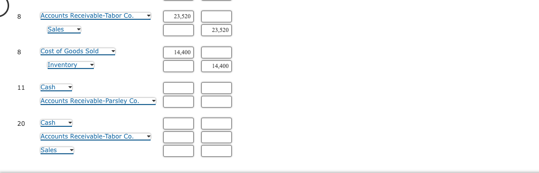from among the transactions completed by Essex Company during March of the