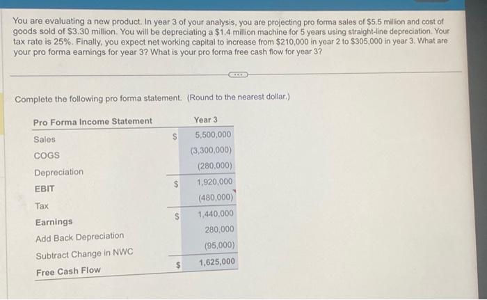 for this propect lor years 1 and 2 ? 3. What are