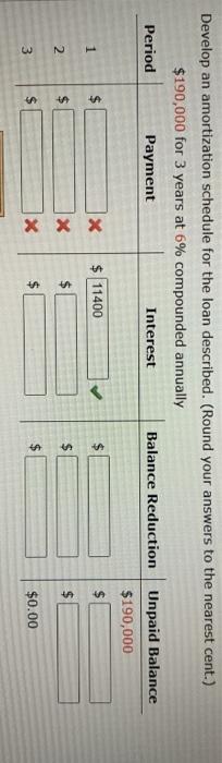 Please show work and fill each blank so I can understand. Thank