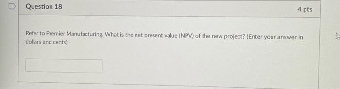 outlay of $15 million is required for equipment to produce the new