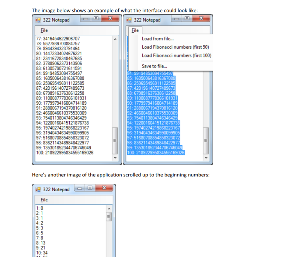 and save plain text files. This will be much like a simplified