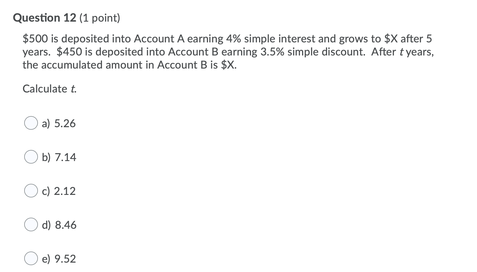 to put in $tK at time t starting at time 1. Payments