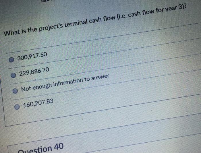 equipment which will cost $300,000. Other installation costs. The equipment is classified
