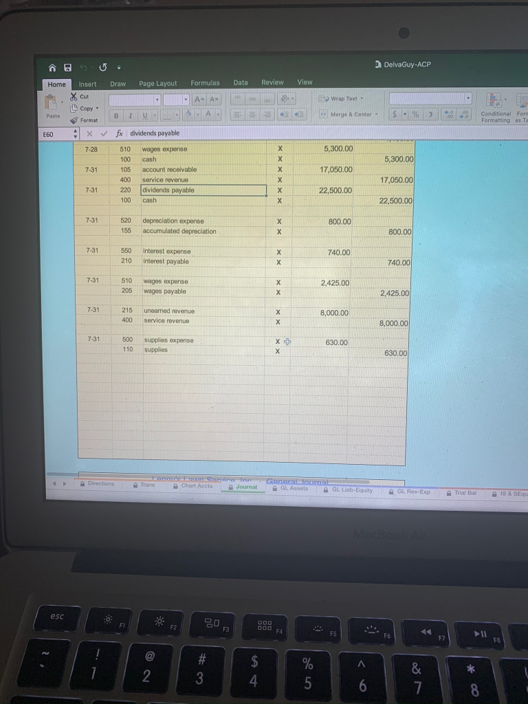 by signing a 24 month note. (As an example of how joumalize