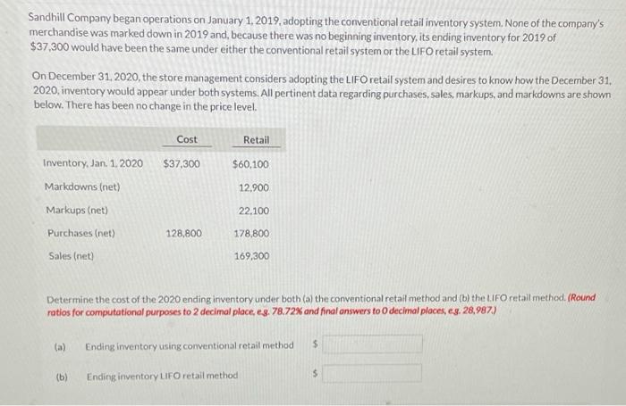 help need the ending inventory using conventional retail method AND Ending Inventory