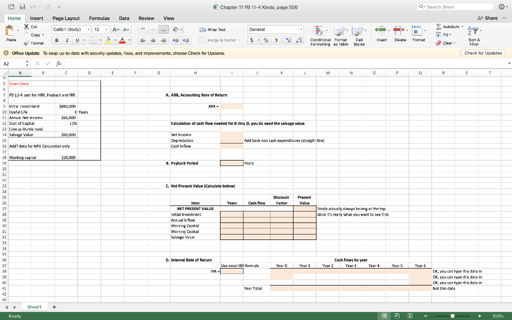  Q. Search Sheet E Chapter 11 PB 11-4 Kinda, page 506
