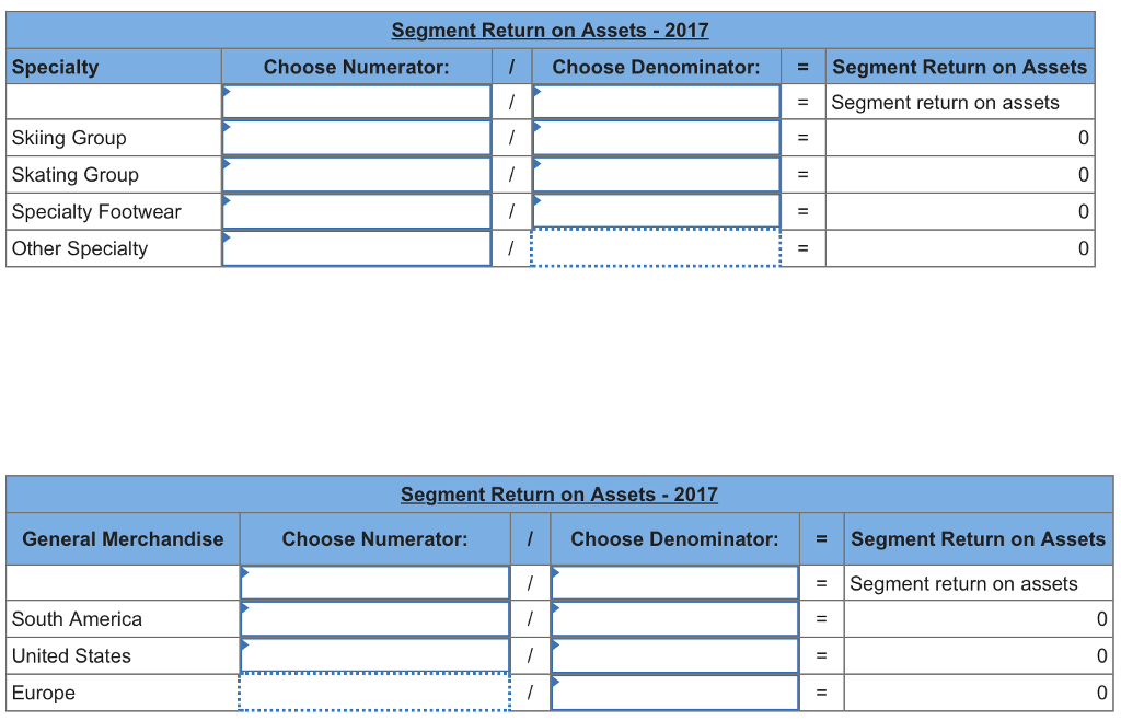 the segment return on assets for Teton Company. (Enter your answers in
