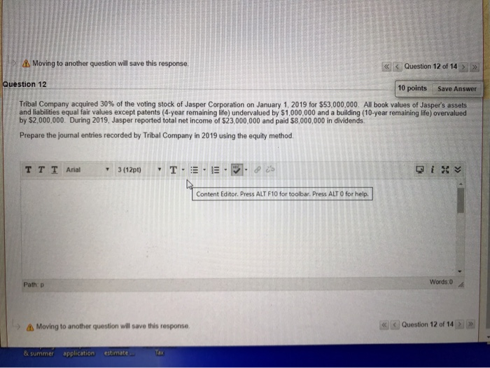  please show all work. thanks! Moving to another question will save