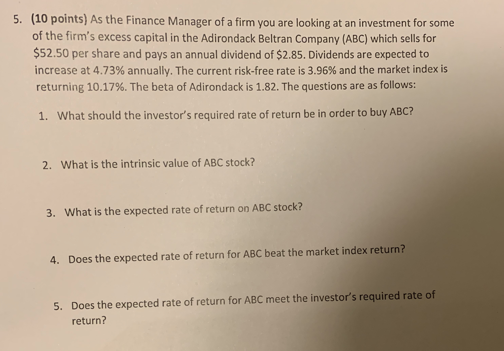 Please tell me how to do problem 5, and please give me