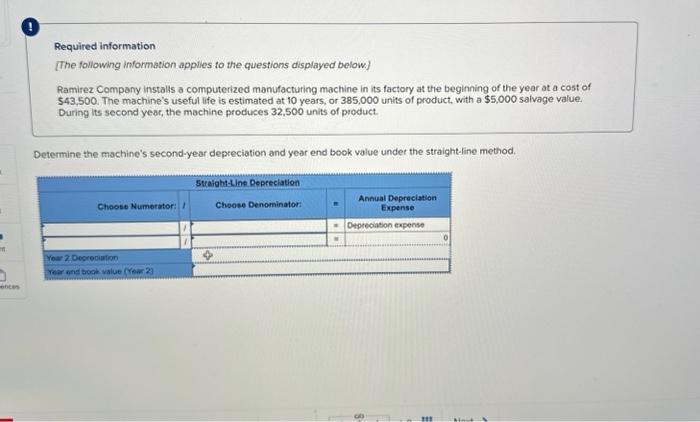 help with this 3 part question 1. 2. 3. Required information [The