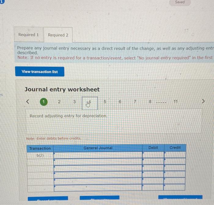 should be adjusted through the deferred tax liability account. a. Fleming Home