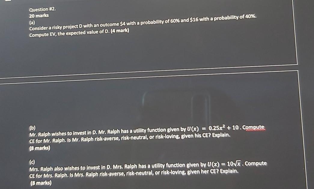detailed solution no excel please I'm trying to learn here. thank
