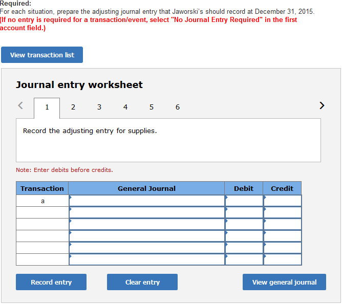 The following data that must be considered were developed from the company's