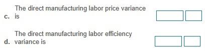 labor-hours (DLH). At the beginning of 2017, Barrett adopted the following standards
