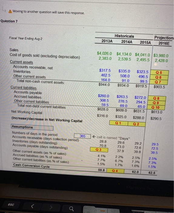  - A Moving to another question will save this response. Question