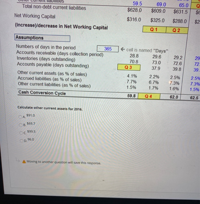 7 Fiscal Year Ending Aug-2 Historicals 2013A 2014A Projection: 2015A 2016E $4.026.0