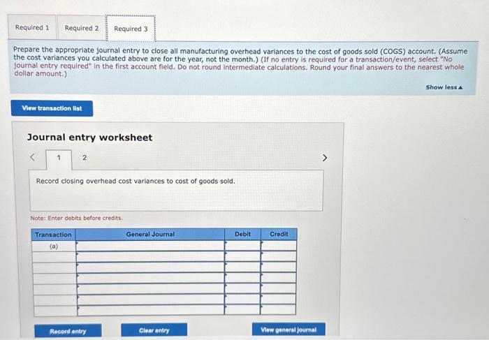 of 600,000 direct labor hours. The firm has the following annua manufacturing