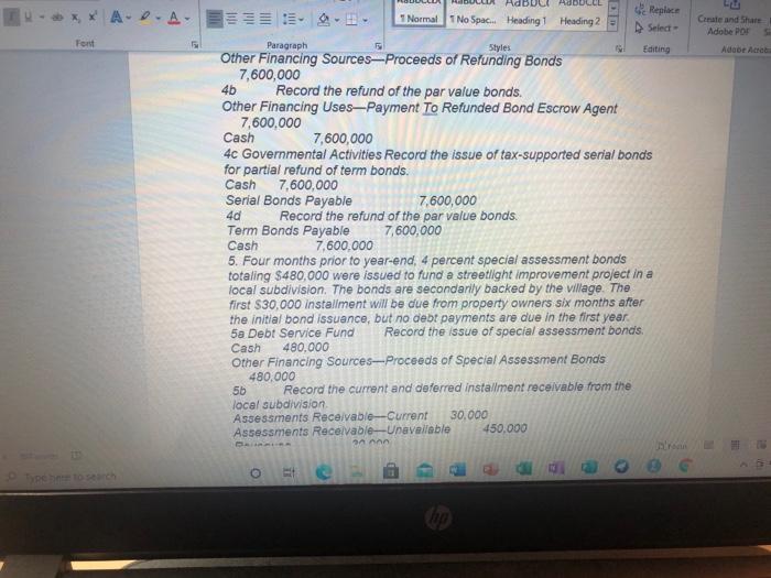 None of the transactions have been recorded yet. Required Prepare in general