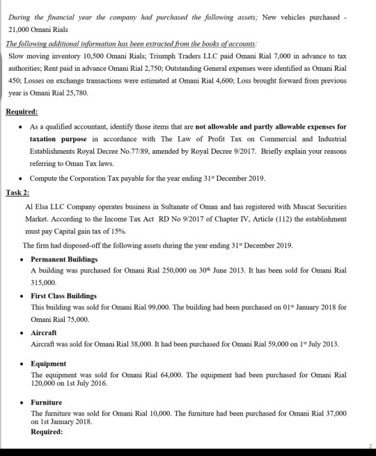 of Oman doing business in manufacturing industry since 1980. It has the