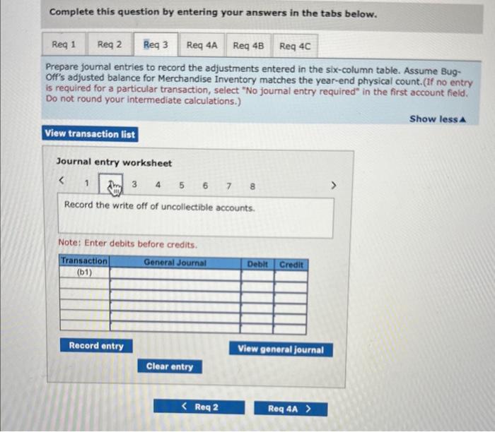 falled to record. (Information from the bank reconciliation allows you to determine
