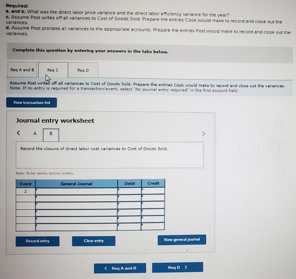 systems. The year just ended was Post's first year of operations and