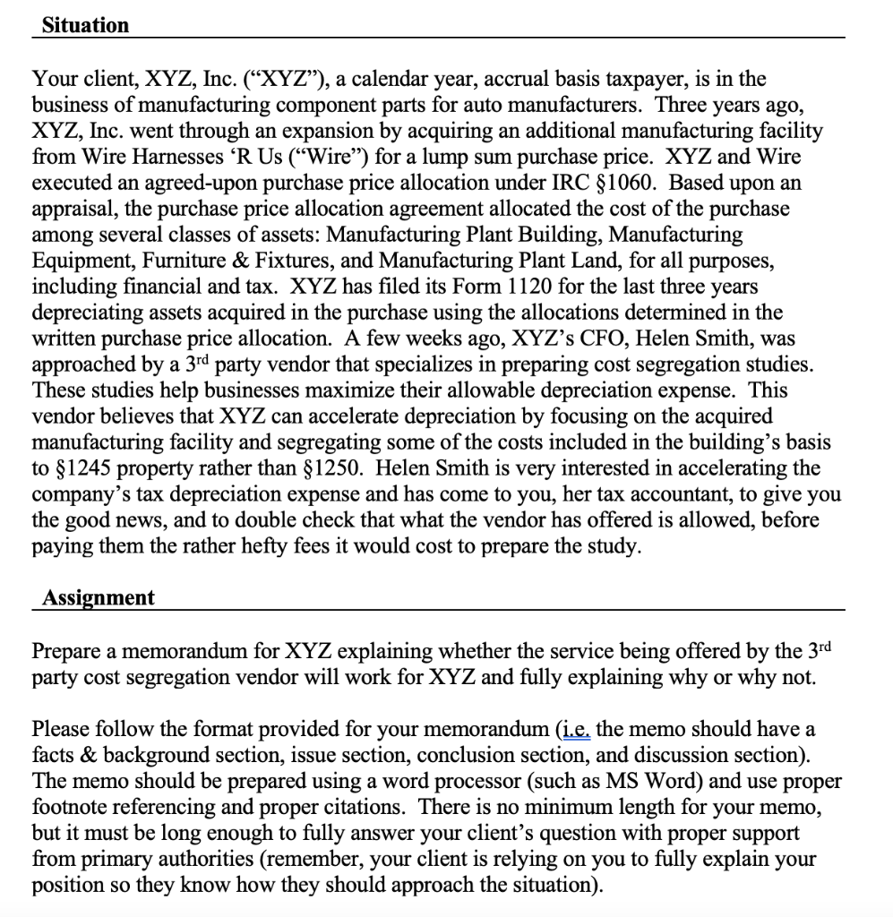 Format Date: Date you are issuing the memorandum From: Your Name