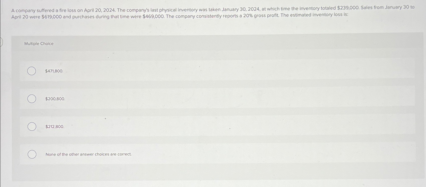  April 20 were $619,000 and purchases during that time were $469,000.