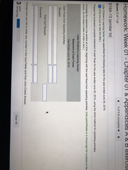  Homework: Week 01 - Chapter U1 & Appndices A& B exereis