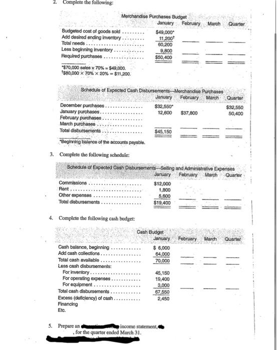 the operations of Picanuy Corporation, a wholesale distributor of consumer goods: a.