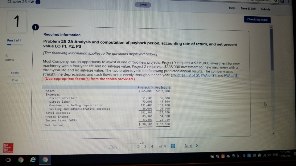  Thanks you Chapter 25 HW Help Save & Exit Submit Check