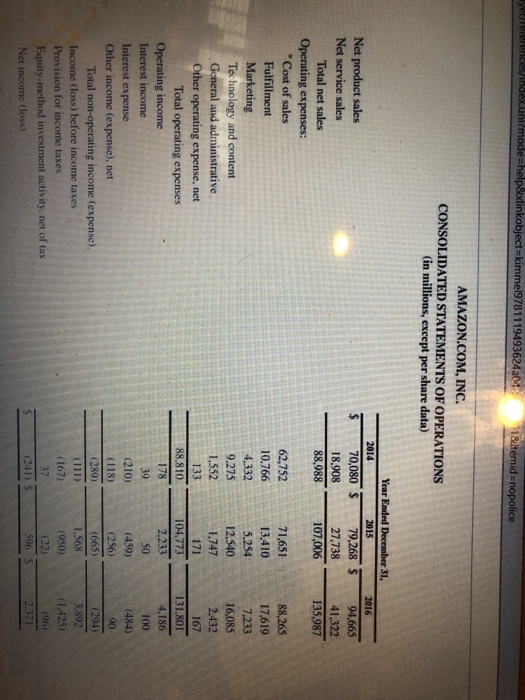 E. Click here to view Appendix E. (a) Based on the information