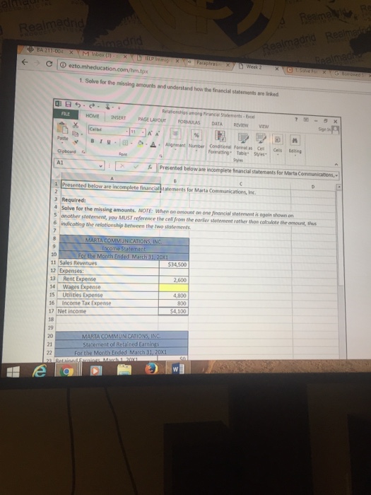  I need this homework assignment to be done as soon as