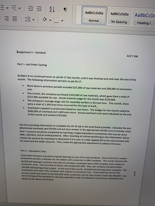  AL AaBbCcDdEe AaBbCcDd Ee AaBbCcD Heading 1 Normal No Spacing Assignment