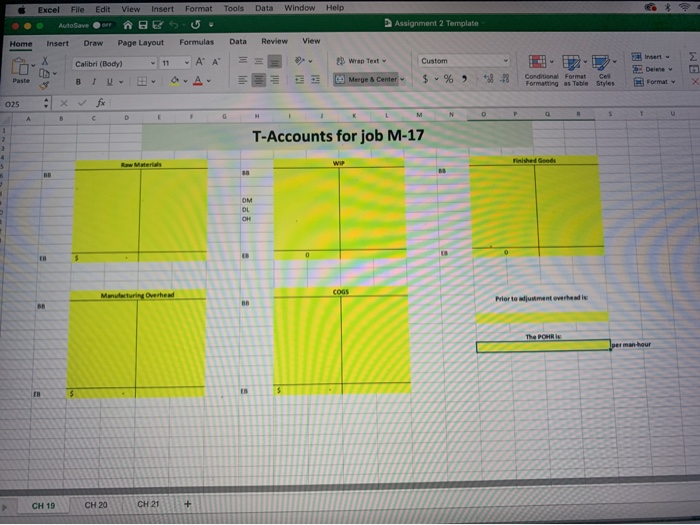 continued work on job M-17 this month, until it was finished and