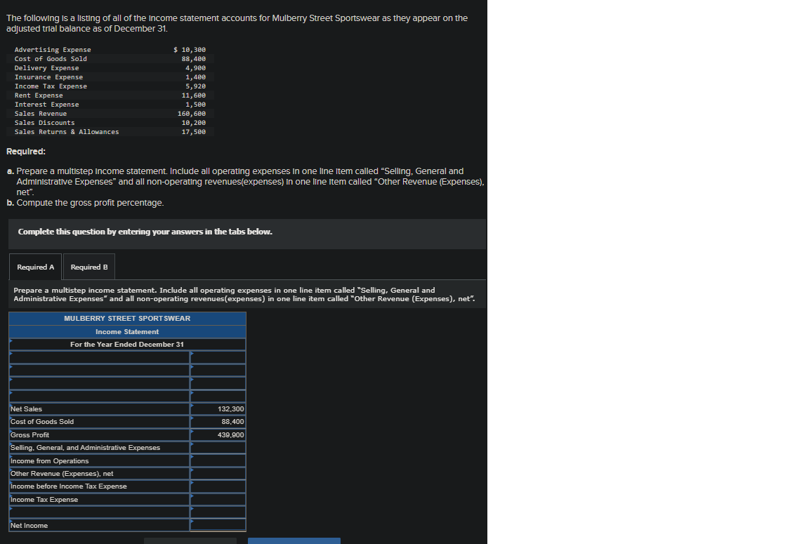 The dropdowns are in that order according to how they want