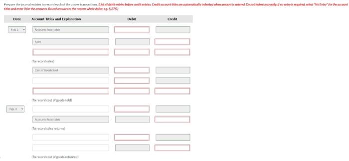 question with its format posted below as pictures. Thanks! Selected transactions follow