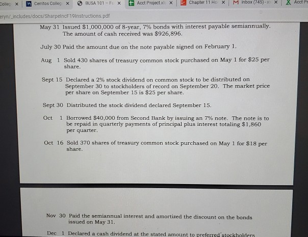 Biff Wellington and Duane Pipe are the stockholders of Sharpe Incorporated. The