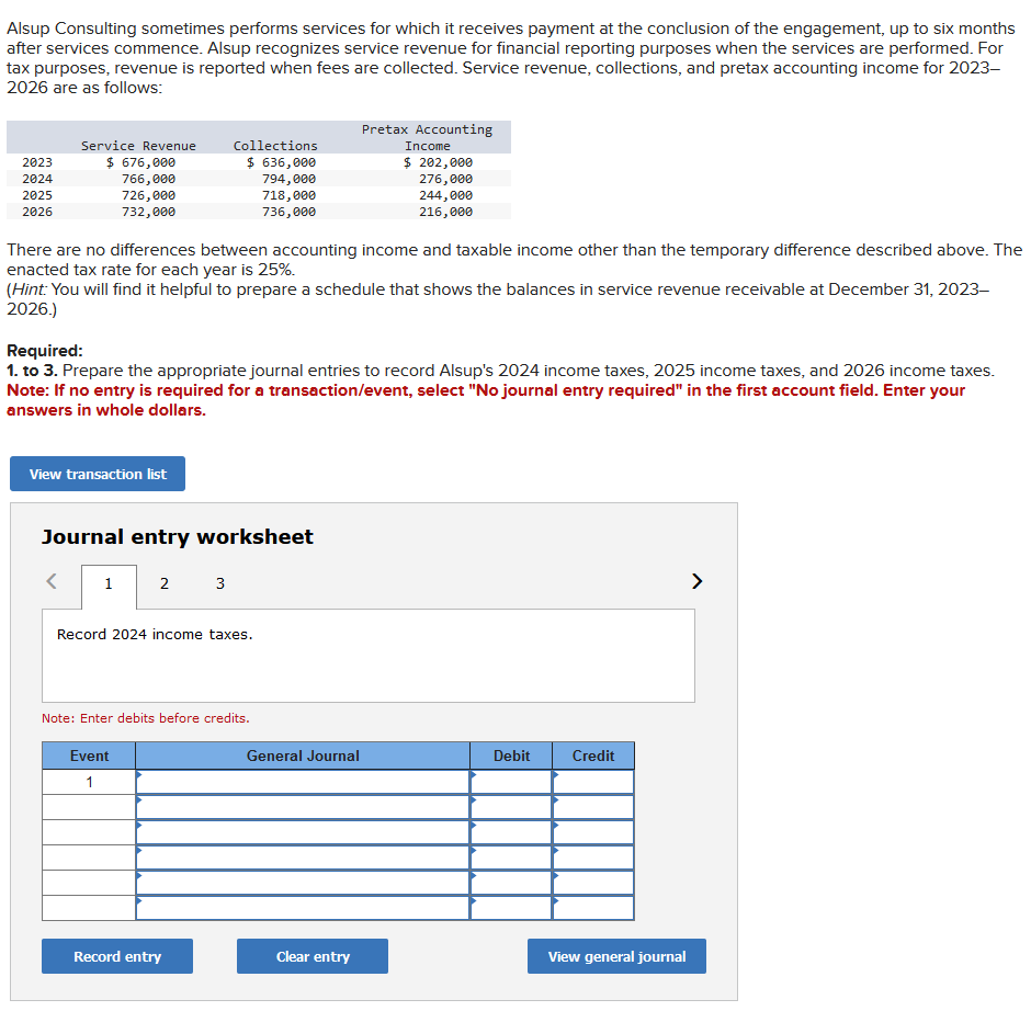  Alsup Consulting sometimes performs services for which it receives payment at