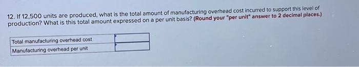cost per unit produced and sold? (Round your answer to 2 decimal