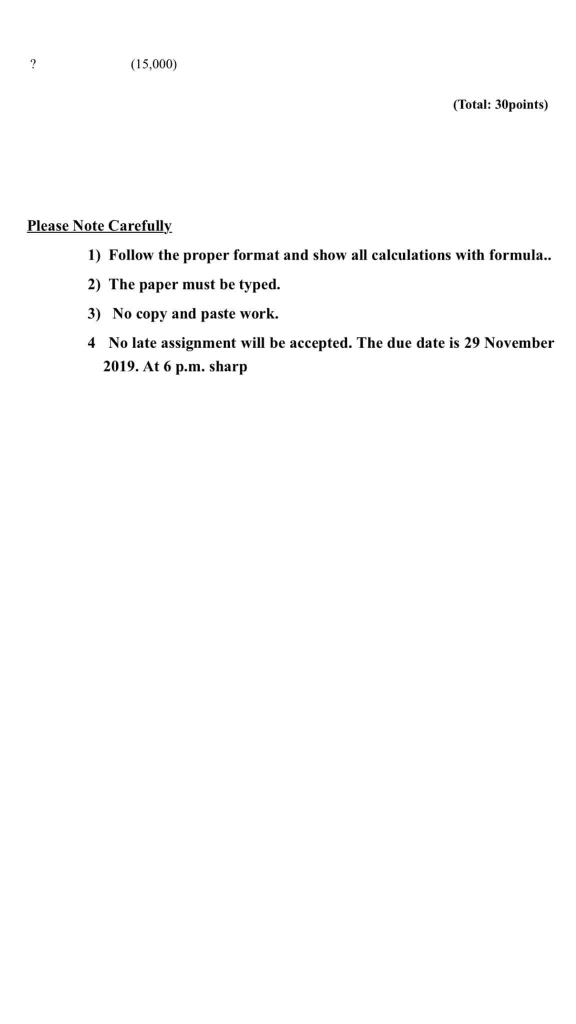 cach of the eight case situations below. Each case is independent of