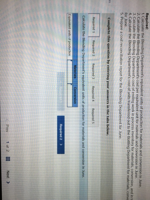 Ltd., of Fiji uses the weighted average method in its process costing